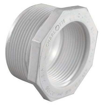 Charlotte Pipe And Foundry Charlotte Pipe Schedule 40 1 in. MPT X 1/2 in. D FPT PVC Reducing Bushing 1 pk PVC021121800
